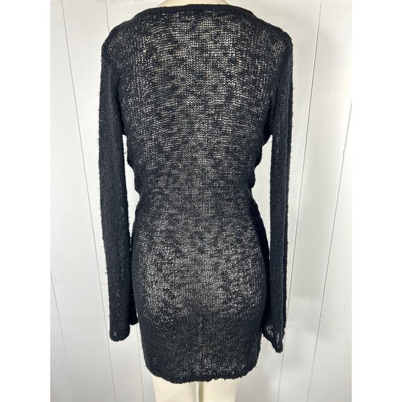 L*Space Palisades Long Sleeve Sheer Swimsuit Cover-Up Minidress in Size XS NWOT - Picture 6 of 9